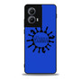 The Queens Gambit in Blue Motorola Moto Edge 5G 2024/ Moto Edge 5G 2025 Case