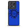 The Queens Gambit in Blue Motorola Moto Edge 5G 2025 Case