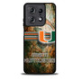 Miami Hurricanes 1 Motorola Moto Edge 5G 2025 Case