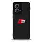 Audi s carbon style Motorola Moto Edge 5G 2024/ Moto Edge 5G 2025 Case