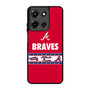 Atlanta Braves Label Motorola Moto G 5G 2025 Case