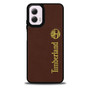 Brown Colored Timberland Motorola Moto G 5G 2024/ Moto G 5G 2025 Case