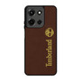 Brown Colored Timberland Motorola Moto G 5G 2025 Case