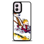 Calvin and Hobbes Riding Imagination Car Motorola Moto G 5G 2024/ Moto G 5G 2025 Case