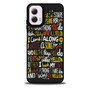 Coldplay Lyrics 2 Motorola Moto G 5G 2024/ Moto G 5G 2025 Case
