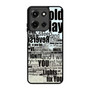Coldplay Lyrics Fix You Motorola Moto G 5G 2025 Case