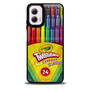 Crayons Crayola Motorola Moto G 5G 2024/ Moto G 5G 2025 Case