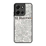 Ed Sheeran All Lyrics Motorola Moto G 5G 2025 Case
