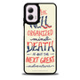 Harry Potter Quotes 2 Motorola Moto G 5G 2024/ Moto G 5G 2025 Case
