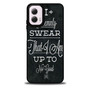 Harry-Potter quote i solemnly swear Motorola Moto G 5G 2024/ Moto G 5G 2025 Case