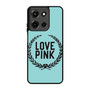 Love Pink Blue Motorola Moto G 5G 2025 Case