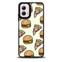 Pizza And Humbergers Collages Motorola Moto G 5G 2024/ Moto G 5G 2025 Case