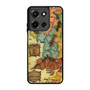 The Lord of The Rings map Motorola Moto G 5G 2025 Case