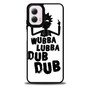 Rick and Morty Rick Quotes Motorola Moto G 5G 2024/ Moto G 5G 2025 Case