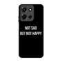 Not Sad but Not Happy Motorola Moto G 5G 2025 Case
