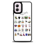 Gilmore Girls Alphabet Motorola Moto G 5G 2024/ Moto G 5G 2025 Case