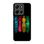 Kimetsu No Yaiba in Neon Art Motorola Moto G 5G 2025 Case
