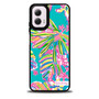 Lilly Pulitzer Summer Palm Motorola Moto G 5G 2024/ Moto G 5G 2025 Case