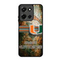 Miami Hurricanes 1 Motorola Moto G 5G 2025 Case