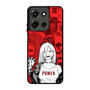 Power in red Motorola Moto G 5G 2025 Case