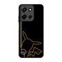 Pikachu pokemon line Motorola Moto G 5G 2025 Case
