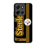 Pittsburgh Steelers Stripe Motorola Moto G 5G 2025 Case