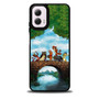 Winnie the pooh playing Motorola Moto G 5G 2024/ Moto G 5G 2025 Case