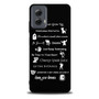 All Disney QUOTES Motorola Moto G Power 5G 2024/ Moto G Power 5G 2025 Case
