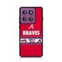 Atlanta Braves Label Motorola Moto G Power 5G 2025 Case
