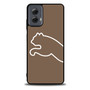 brown puma half logo Motorola Moto G Power 5G 2024/ Moto G Power 5G 2025 Case