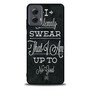 Harry-Potter quote i solemnly swear Motorola Moto G Power 5G 2024/ Moto G Power 5G 2025 Case