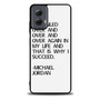 Michael Jordan Quotes Motorola Moto G Power 5G 2024/ Moto G Power 5G 2025 Case