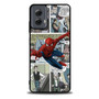Spiderman Marvel Comic Cover Motorola Moto G Power 5G 2024/ Moto G Power 5G 2025 Case