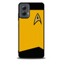 Star Trek Logo Light Yellow Motorola Moto G Power 5G 2024/ Moto G Power 5G 2025 Case