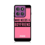 Who Needs A Boyfriend Pink Motorola Moto G Power 5G 2025 Case
