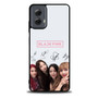 Black Pink Signature 4 Motorola Moto G Power 5G 2024/ Moto G Power 5G 2025 Case