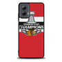Chicago Blackhawks Stanley Cup Champion Motorola Moto G Power 5G 2024/ Moto G Power 5G 2025 Case