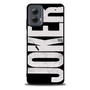 Joker Logo Motorola Moto G Power 5G 2024/ Moto G Power 5G 2025 Case