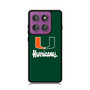 Miami Hurricanes Logo Motorola Moto G Power 5G 2025 Case