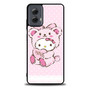 Pink Cute Hello Kitty Bear Motorola Moto G Power 5G 2024/ Moto G Power 5G 2025 Case
