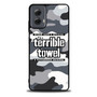 The Terrible Towel Pittsburgh Steelers in Camo Motorola Moto G Power 5G 2024/ Moto G Power 5G 2025 Case
