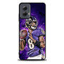 Baltimore Ravens Lamar Jackson Motorola Moto G Power 5G 2024/ Moto G Power 5G 2025 Case