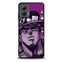 Jojo's Bizarre Adventure Jotaro in Purple Motorola Moto G Power 5G 2024/ Moto G Power 5G 2025 Case