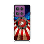 United States Marine Corps on USA Flag Motorola Moto G Power 5G 2025 Case