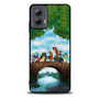 Winnie the pooh playing Motorola Moto G Power 5G 2024/ Moto G Power 5G 2025 Case