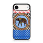 elephant aztec floral art iPhone Air Case