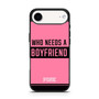 Who Needs A Boyfriend Pink iPhone Air Case