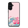 Ocean Wave in Pink Art Samsung Galaxy A56 Case