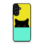 Cute Black Cat Samsung Galaxy A56 Case