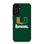 Miami Hurricanes Logo Samsung Galaxy A56 Case